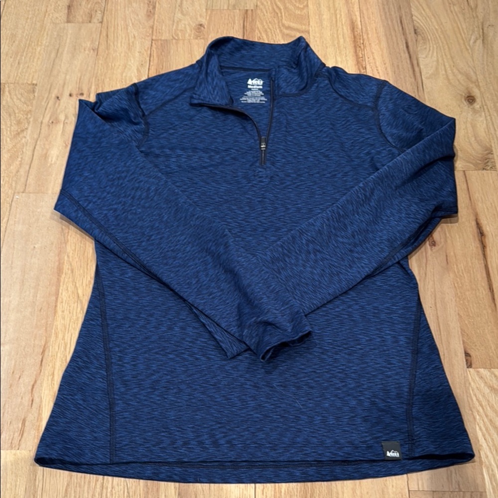 REI Women's Long Sleeve Blue Tee
